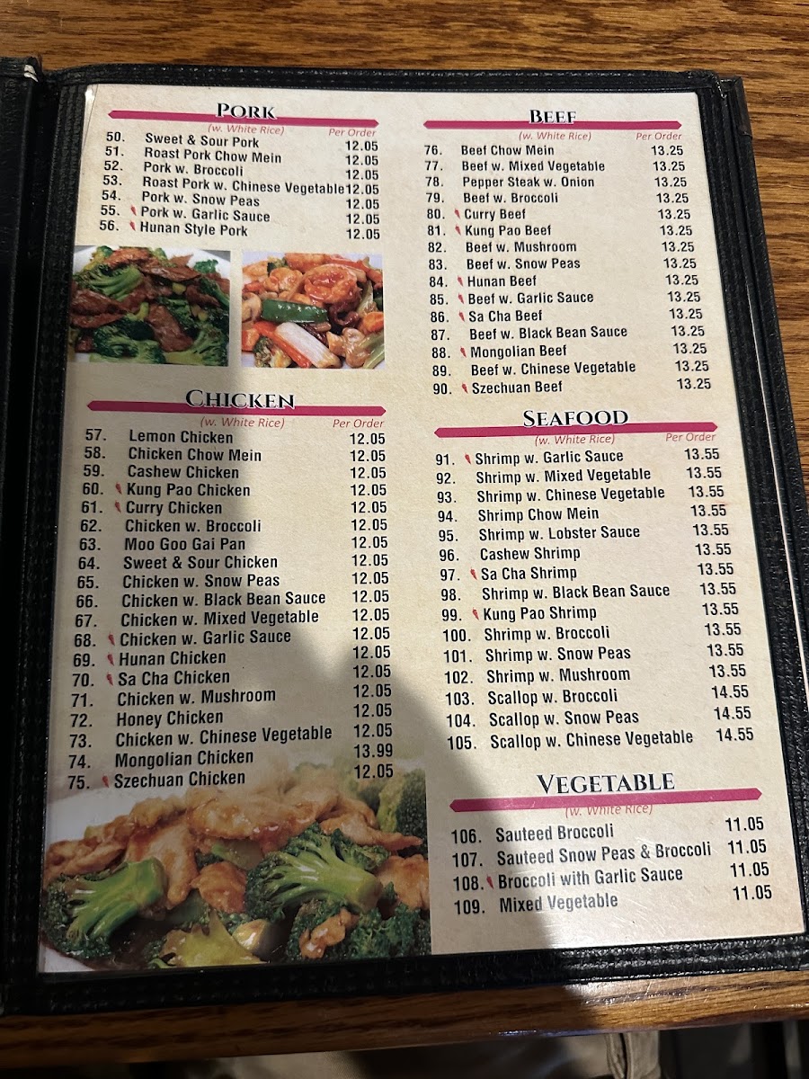 Fancy Sushi Asian Fusion Photo Menu 8