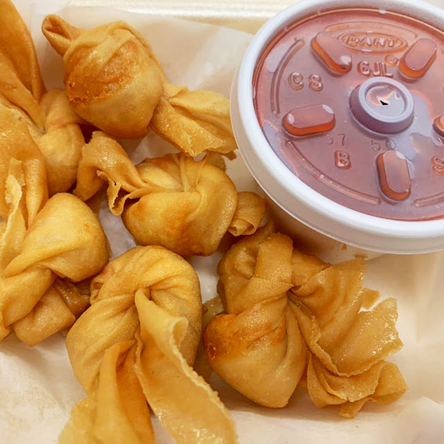 6pcs Crispy Won Ton with Sweet and Sour Dip