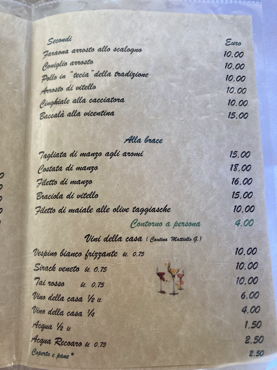 Trattoria La Scudeleta Photo Menu 10