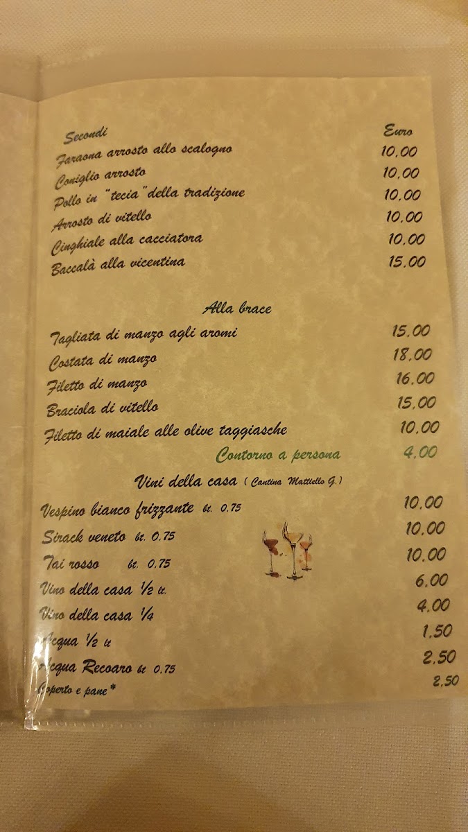 Trattoria La Scudeleta Photo Menu 7