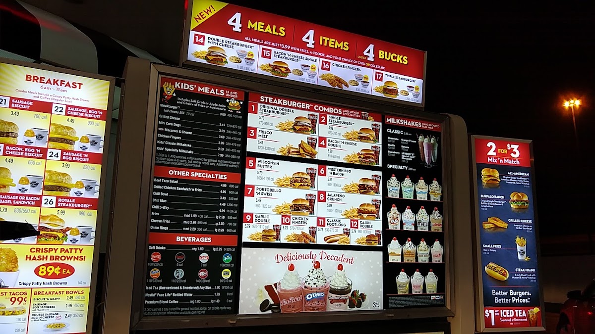 Steak 'n Shake Photo Menu 4
