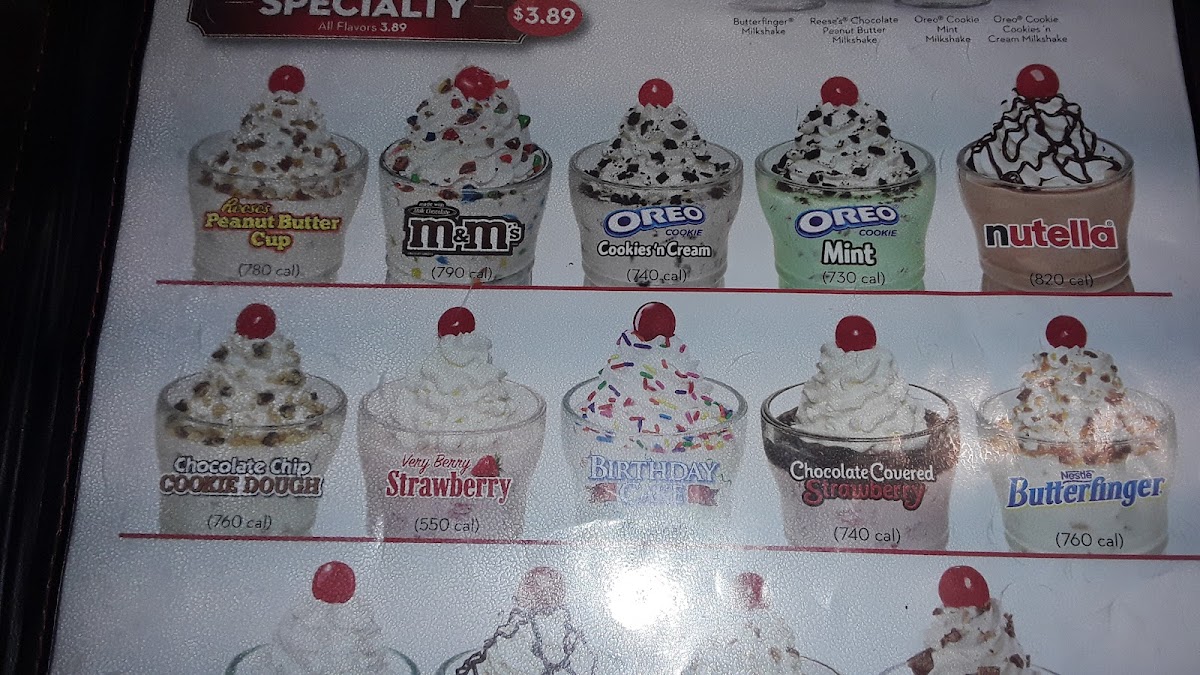 Steak 'n Shake Photo Menu 8
