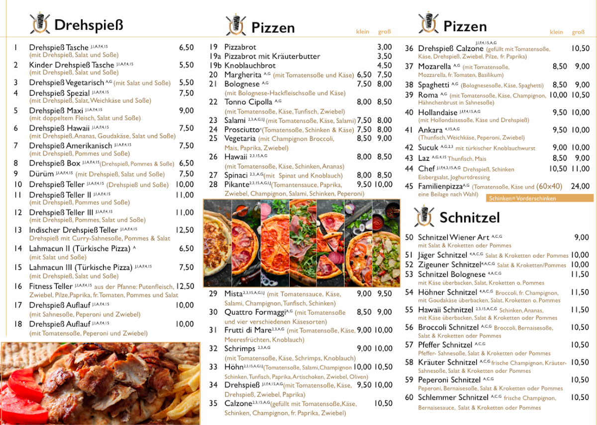 Höhner Kebap & Pizza Haus Photo Menu 1