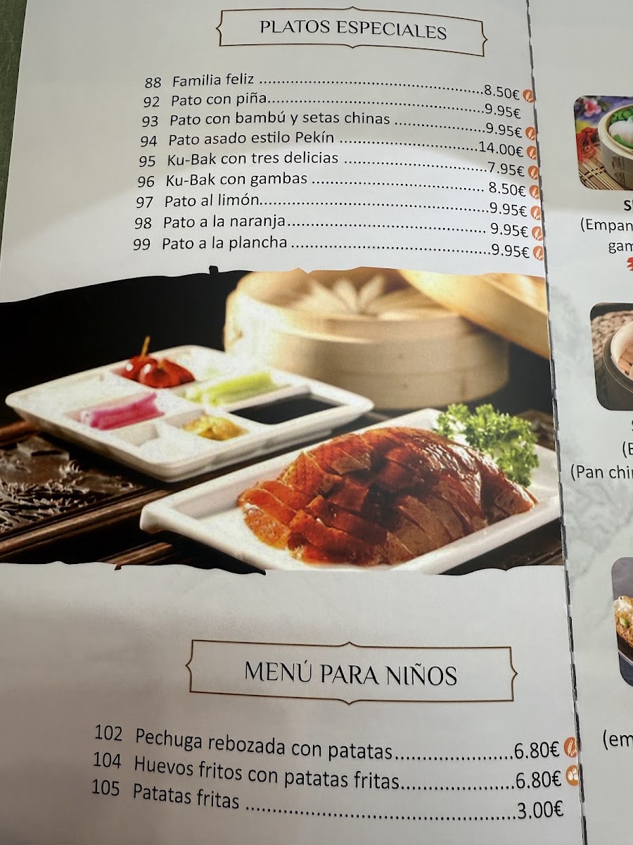 Restaurante Chino Qingdao Photo Menu 10