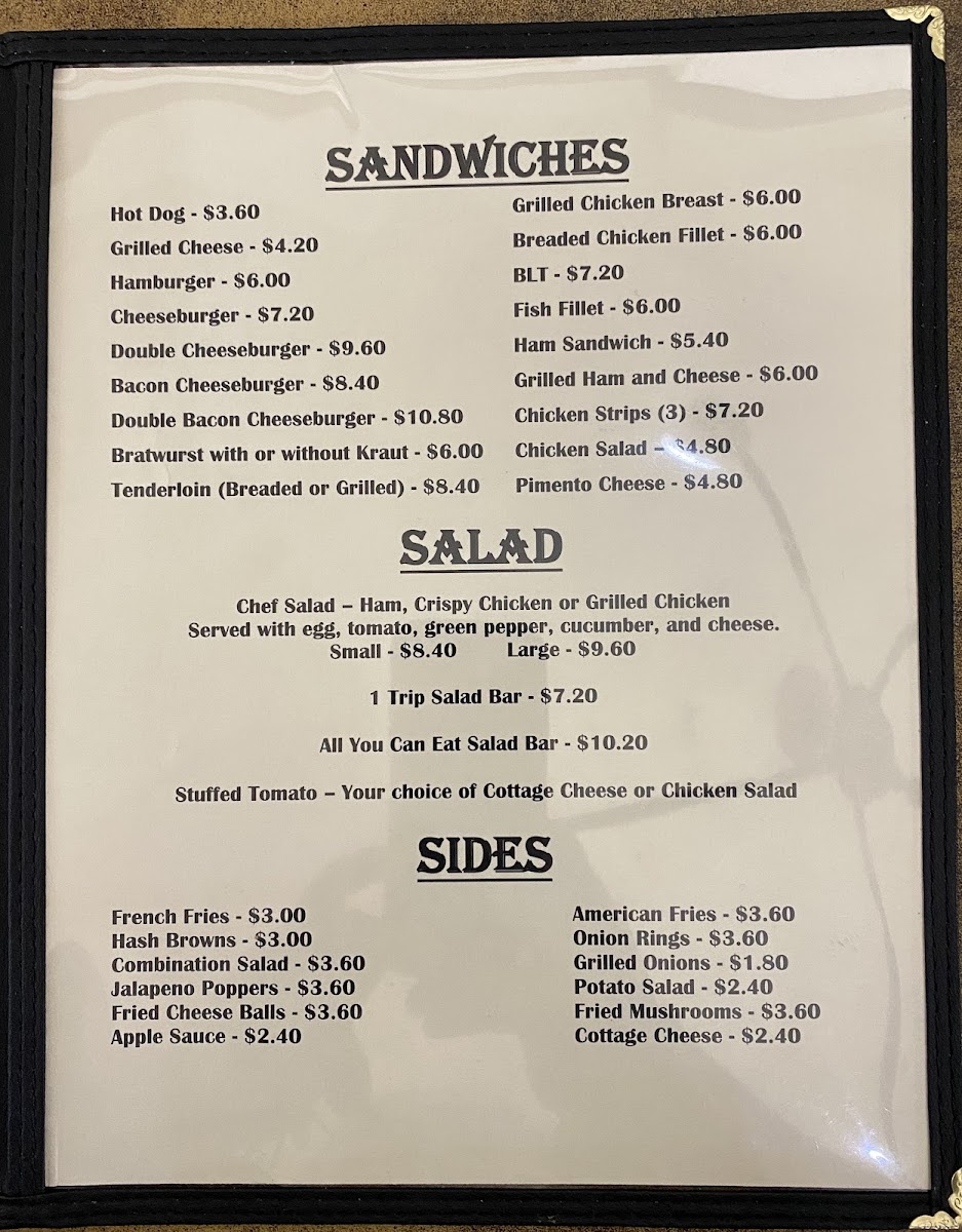 Bethel Fest Hall Photo Menu 1
