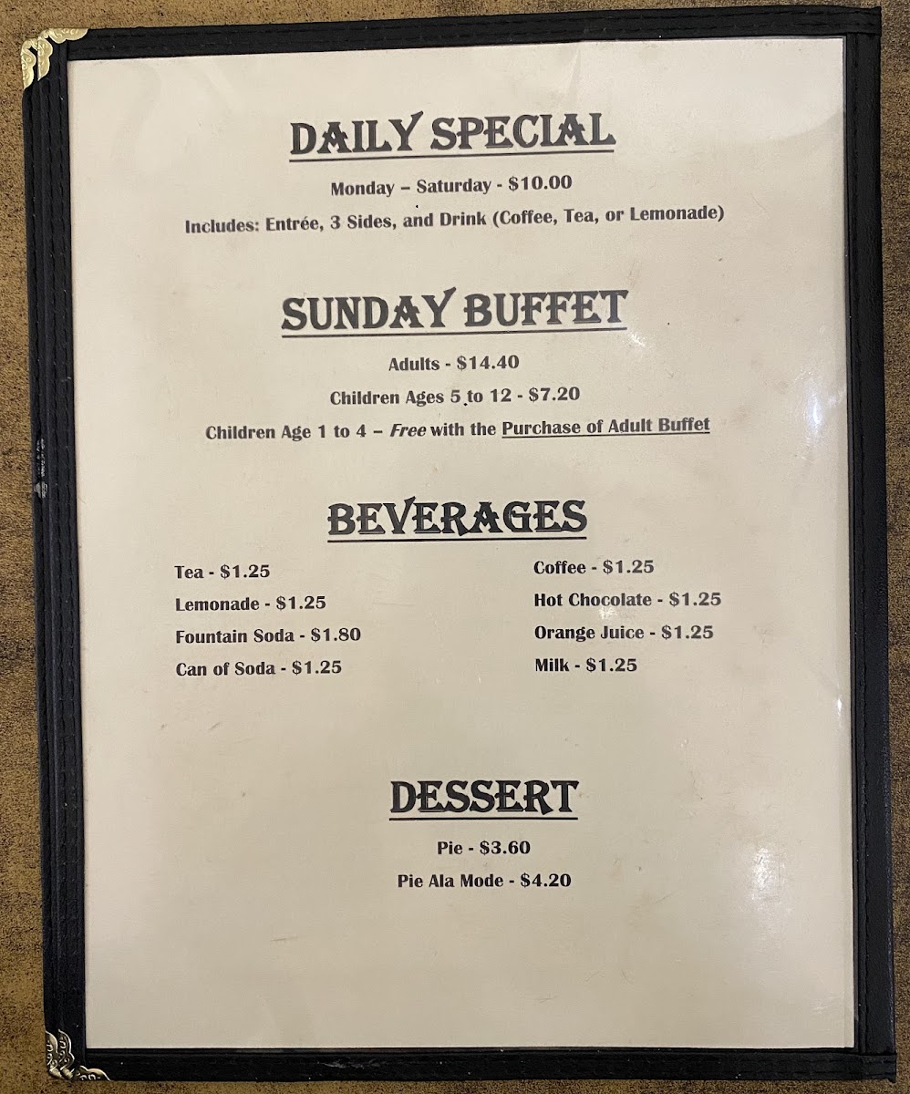 Bethel Fest Hall Photo Menu 3