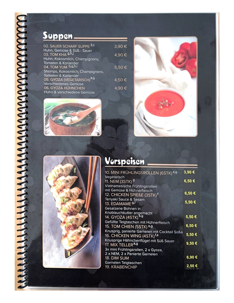 San Ho - ASIA CUSINE SUSHI Photo Menu 1