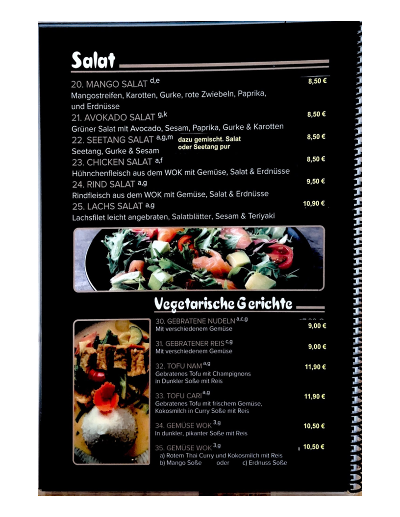 San Ho - ASIA CUSINE SUSHI Photo Menu 6