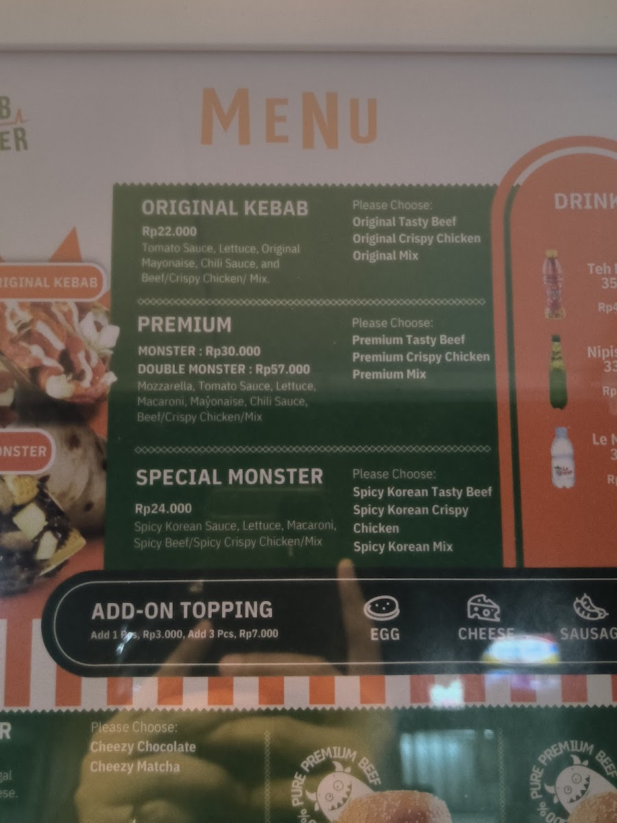 Kebab Monster Ceger Photo Menu 10