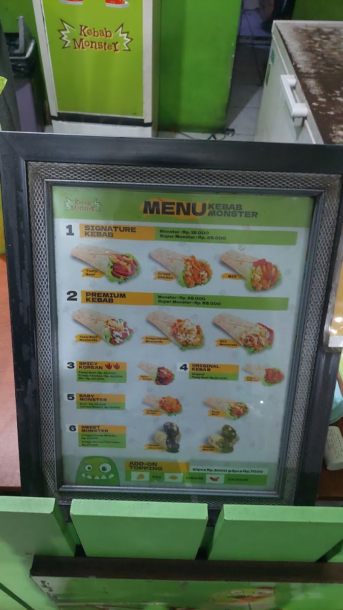 Kebab Monster Ceger Photo Menu 4