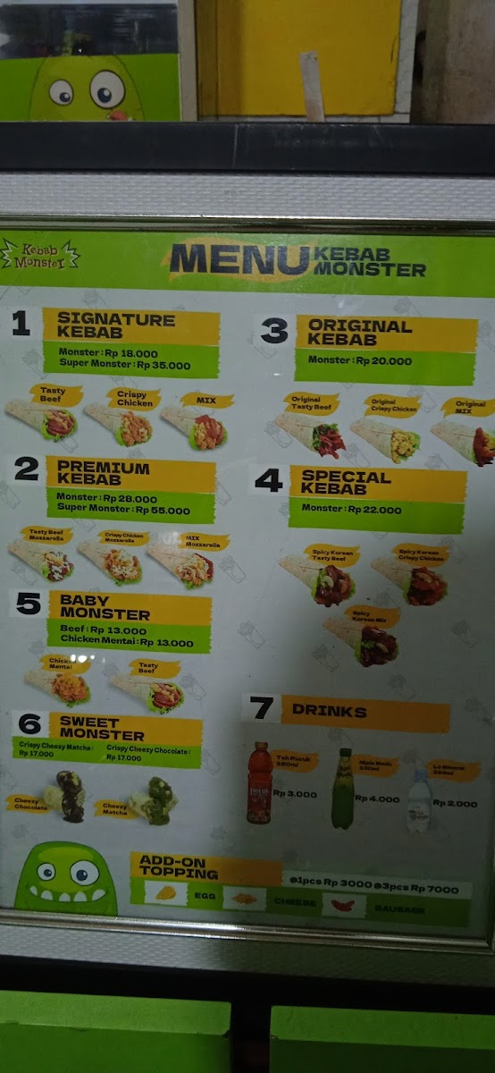 Kebab Monster Ceger Photo Menu 5