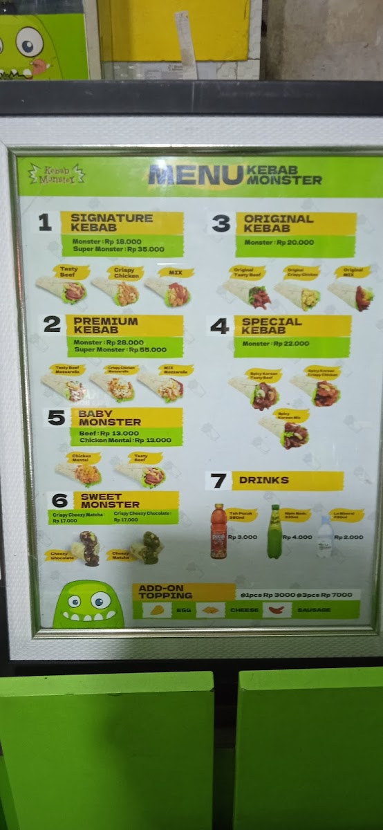 Kebab Monster Ceger Photo Menu 7