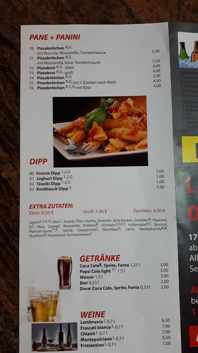 Pizzeria Etna da Salvatore Photo Menu 6