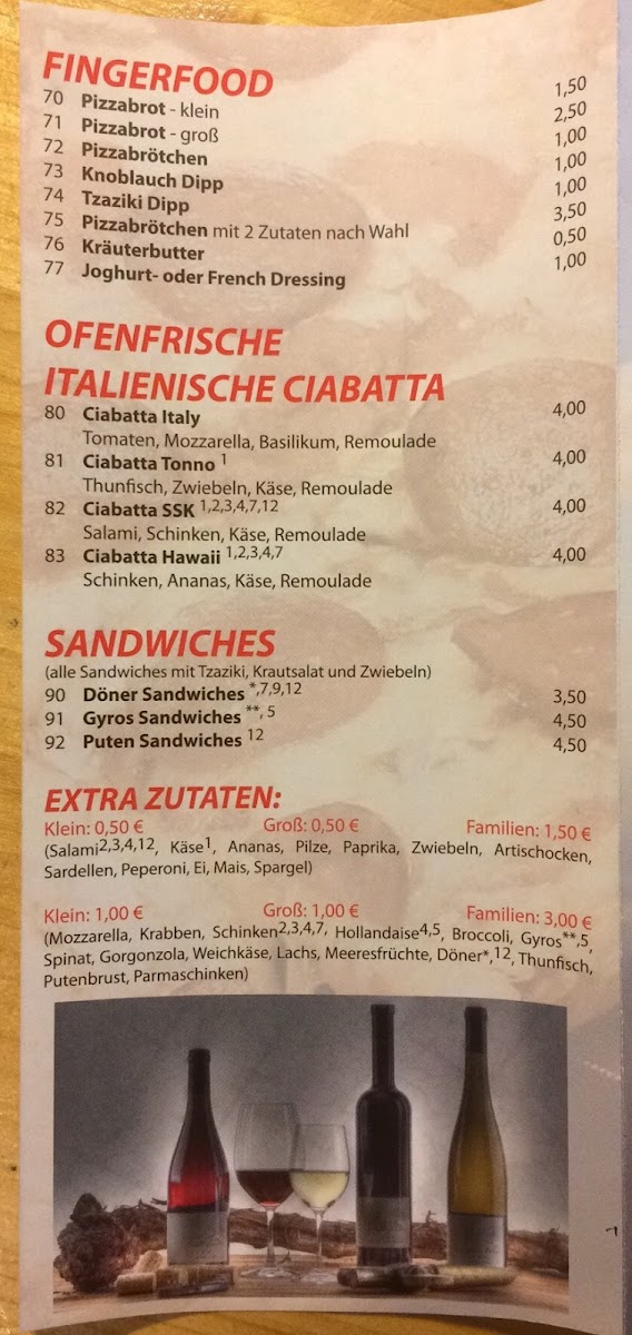 Pizzeria Etna da Salvatore Photo Menu 8