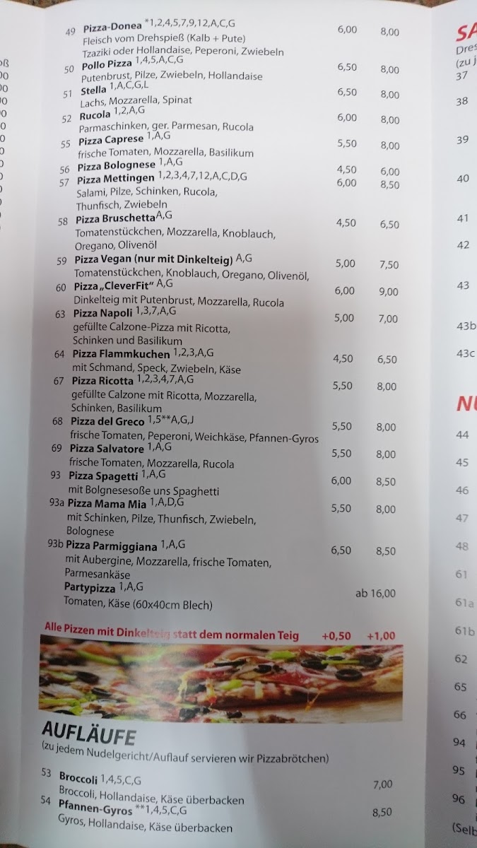 Pizzeria Etna da Salvatore Photo Menu 9