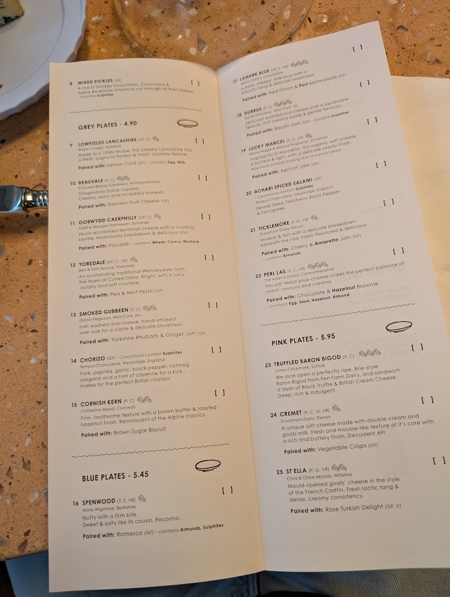 Pick & Cheese - Covent Garden Photo Menu 2