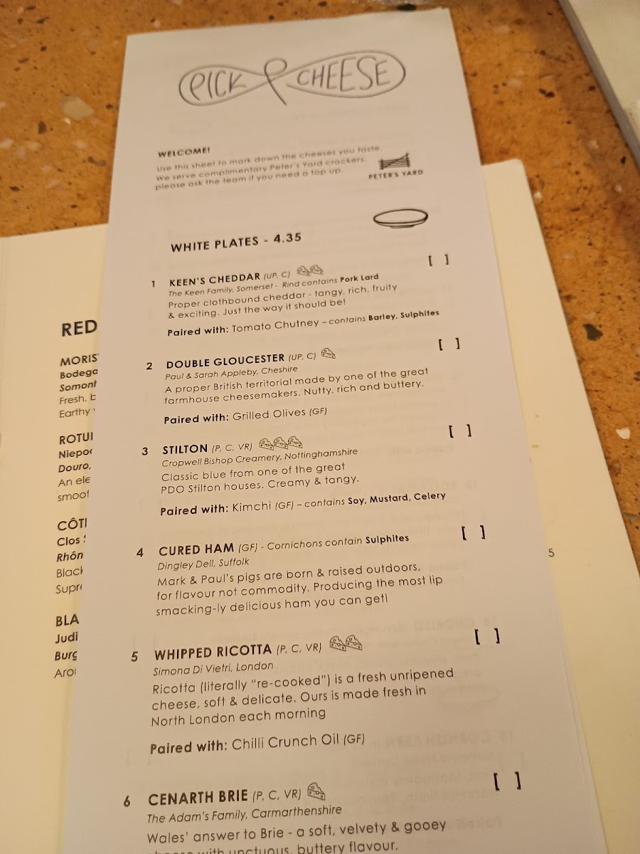 Pick & Cheese - Covent Garden Photo Menu 6