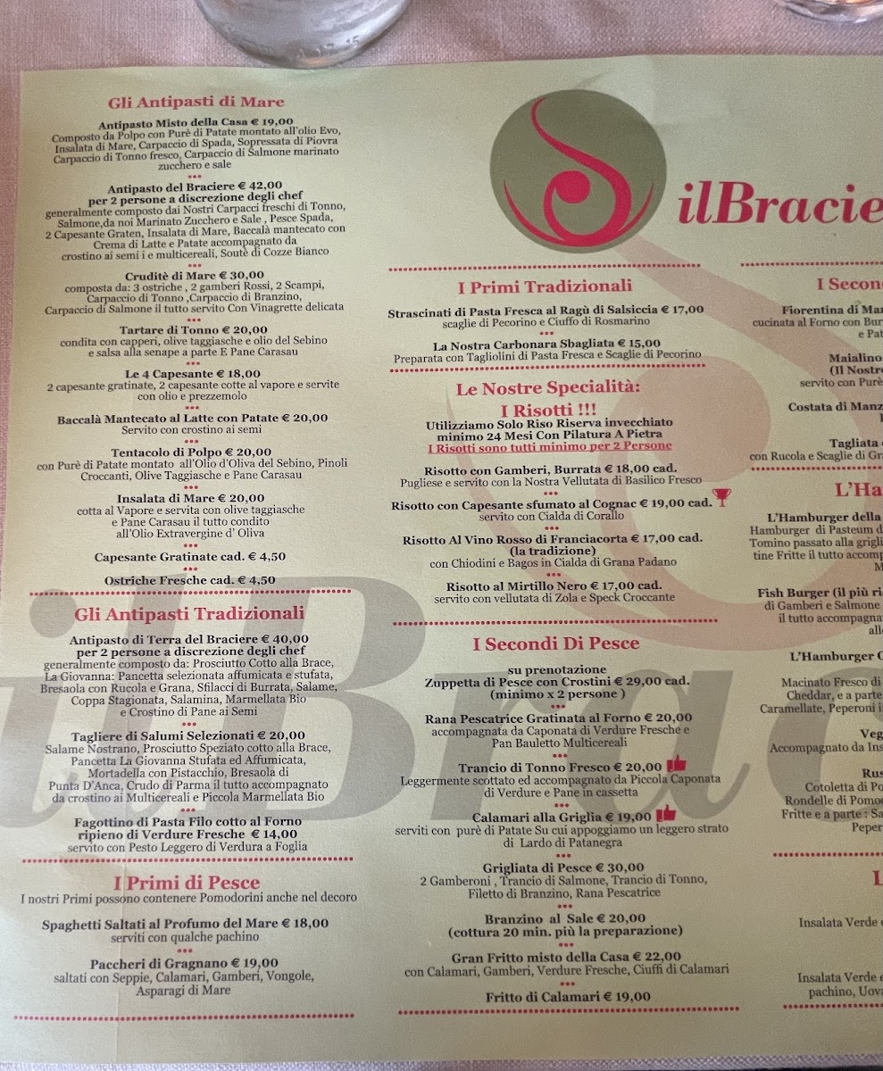 Ristorante Pizzeria Il Braciere Photo Menu 4