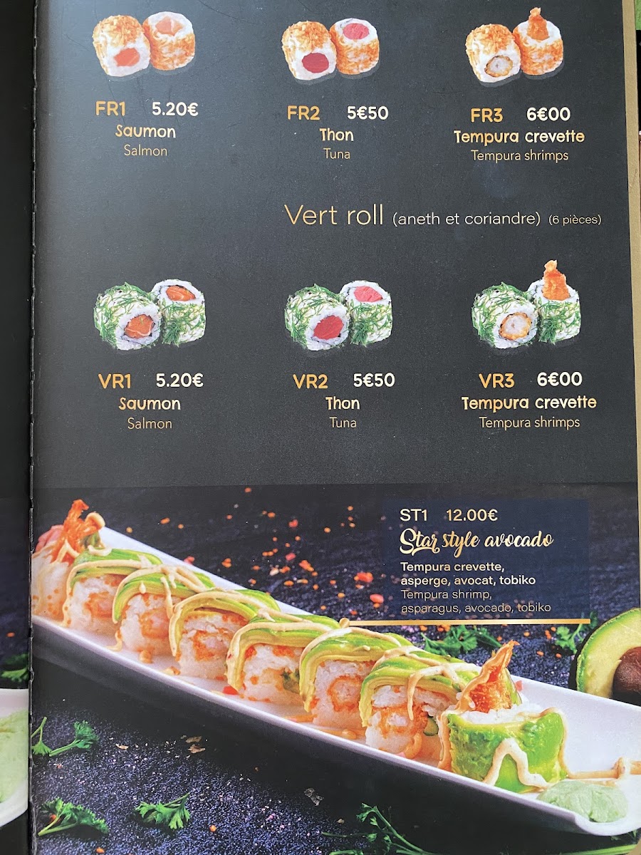 Sushi Sashi ( Okasushi ) Photo Menu 1