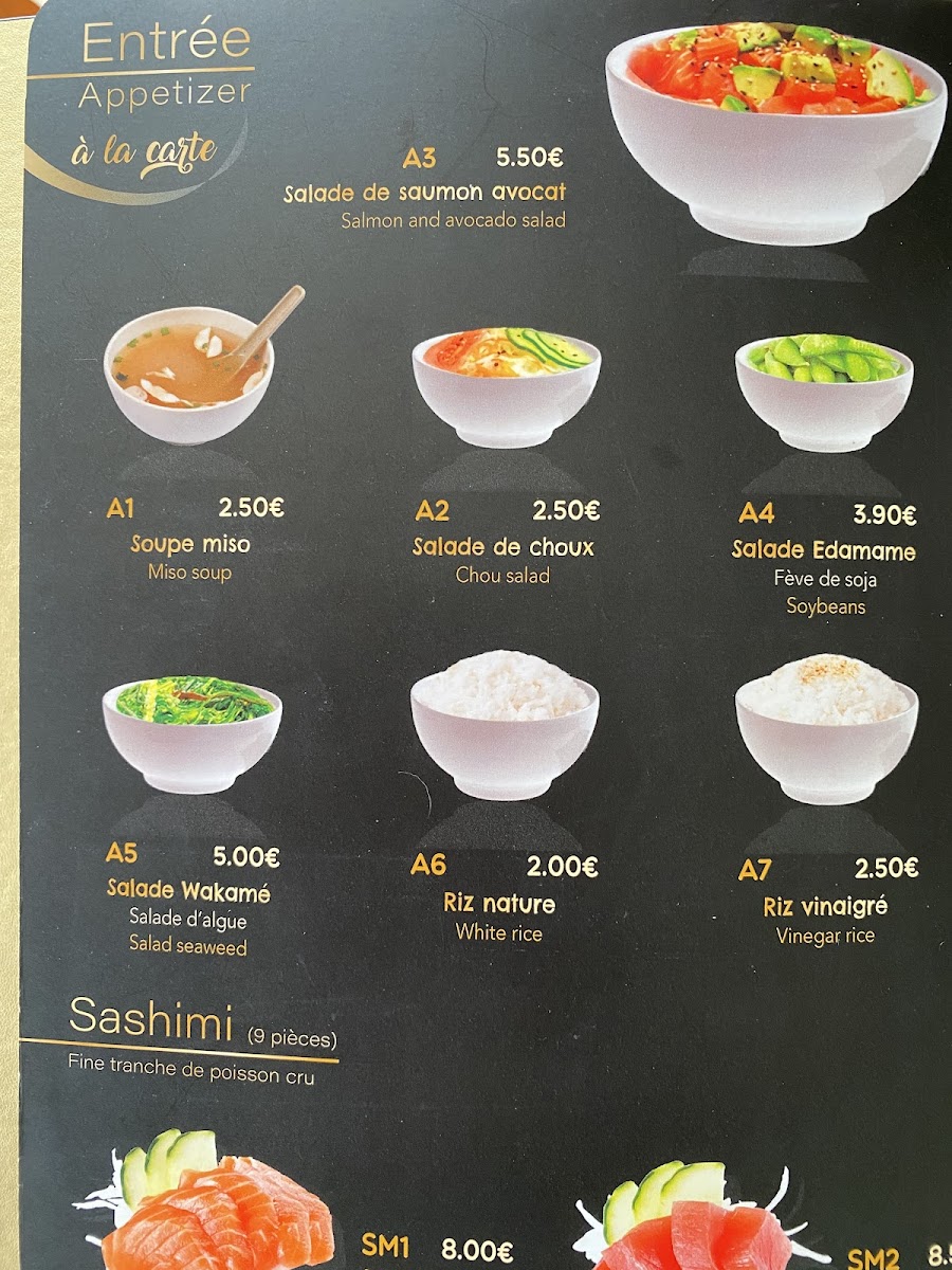 Sushi Sashi ( Okasushi ) Photo Menu 4