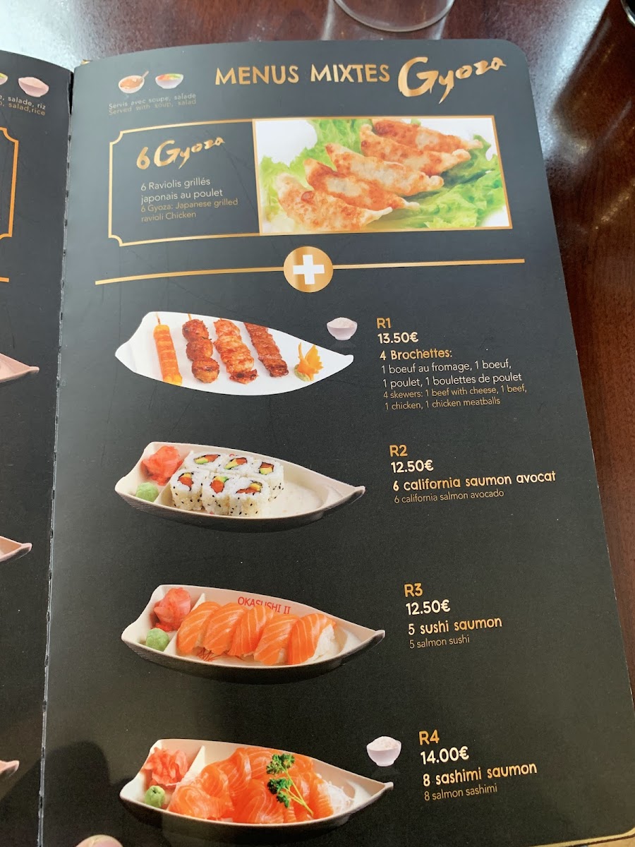 Sushi Sashi ( Okasushi ) Photo Menu 7