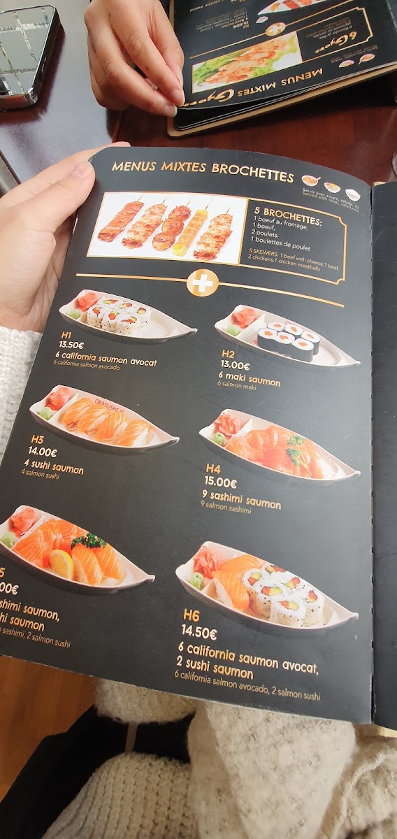 Sushi Sashi ( Okasushi ) Photo Menu 9