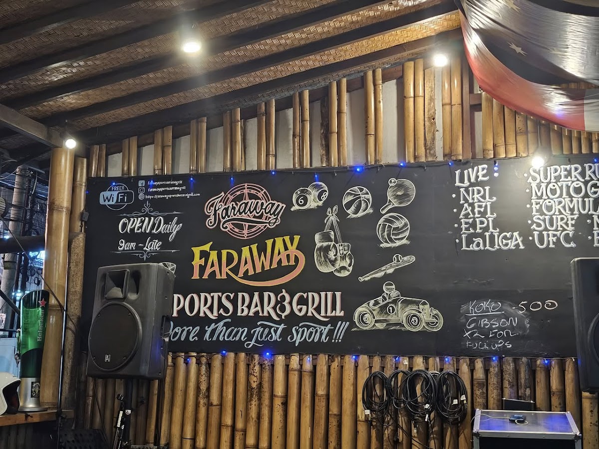 Faraway Sports Bar & Grill Photo Menu 7