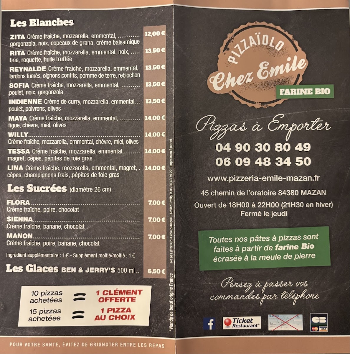 EMILE Photo Menu 3