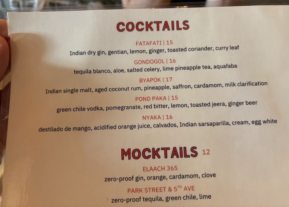 Masalawala & Sons Photo Menu 5
