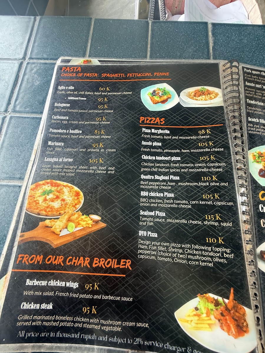 Legian Paradiso Photo Menu 9