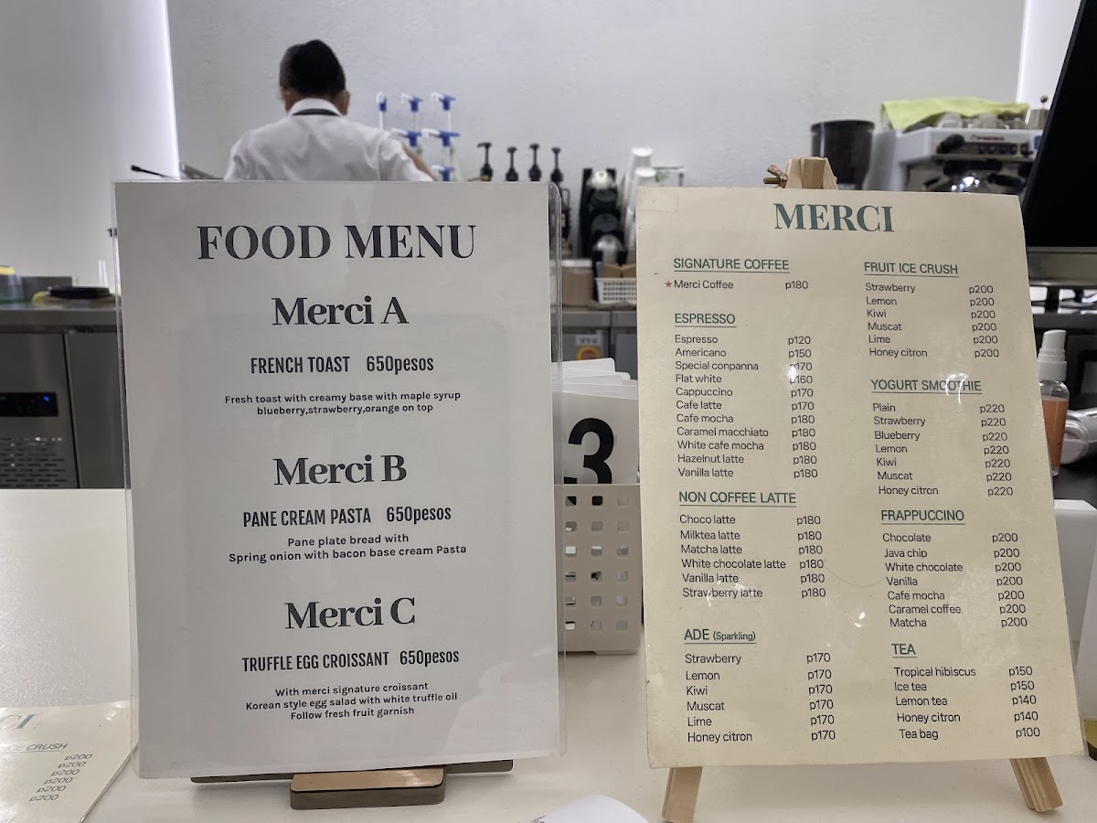 MERCI Bakery & Brunch Photo Menu 6