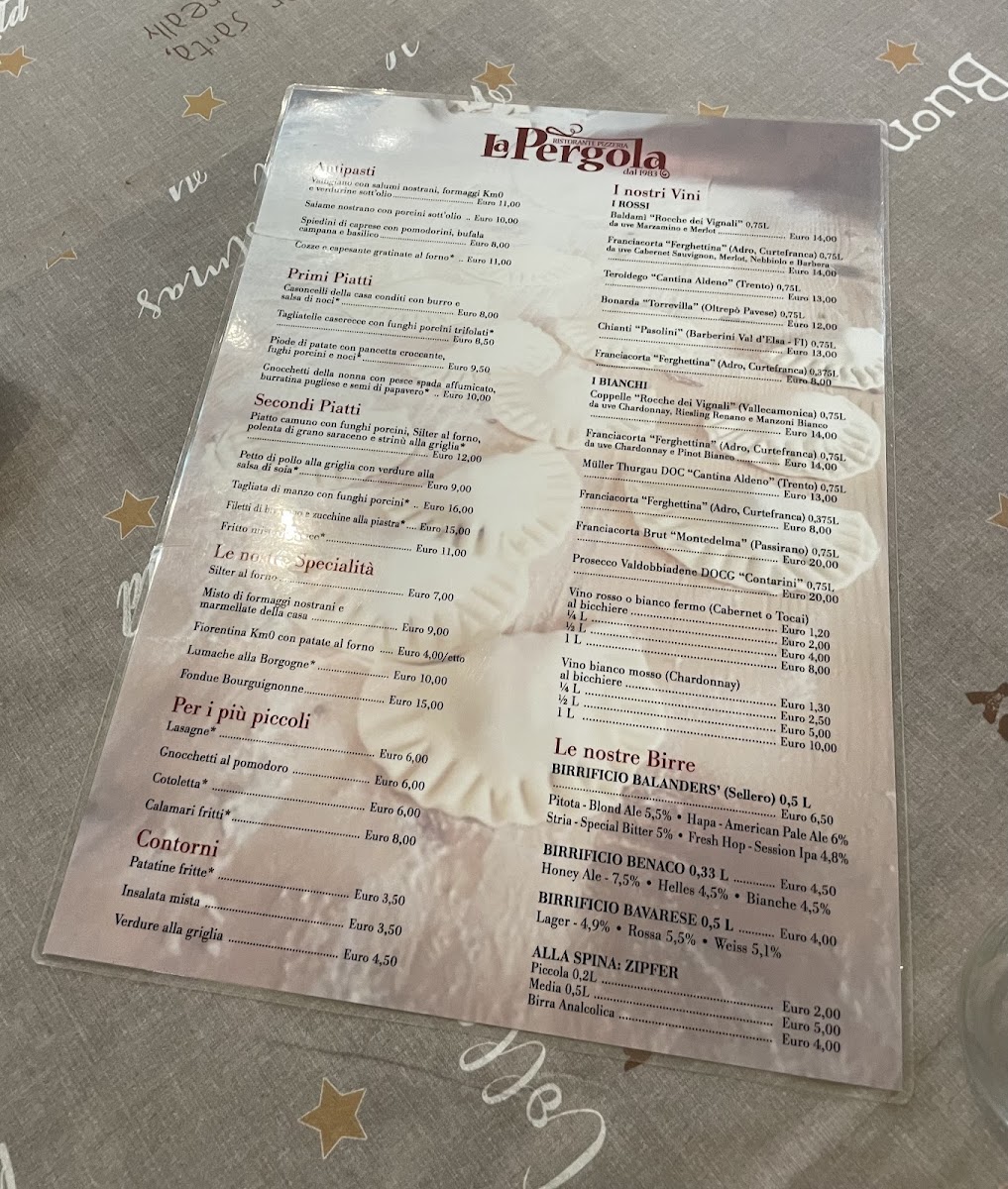 Ristorante La Pergola Photo Menu 4