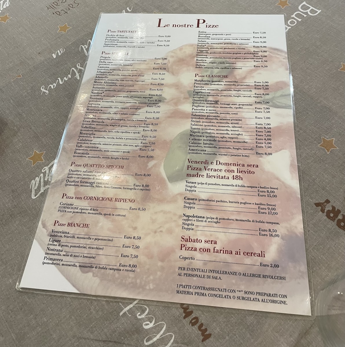 Ristorante La Pergola Photo Menu 5