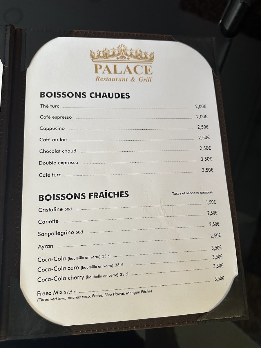palace restaurant turc Photo Menu 7