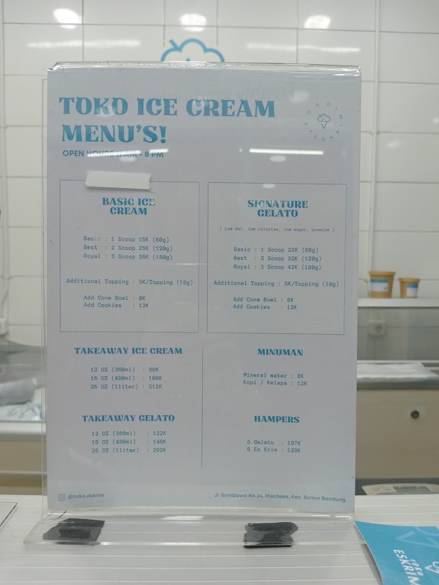 Toko Es Krim Photo Menu 5