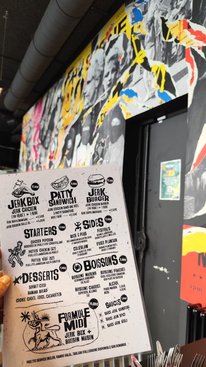 Oh My Jerk! Photo Menu 2