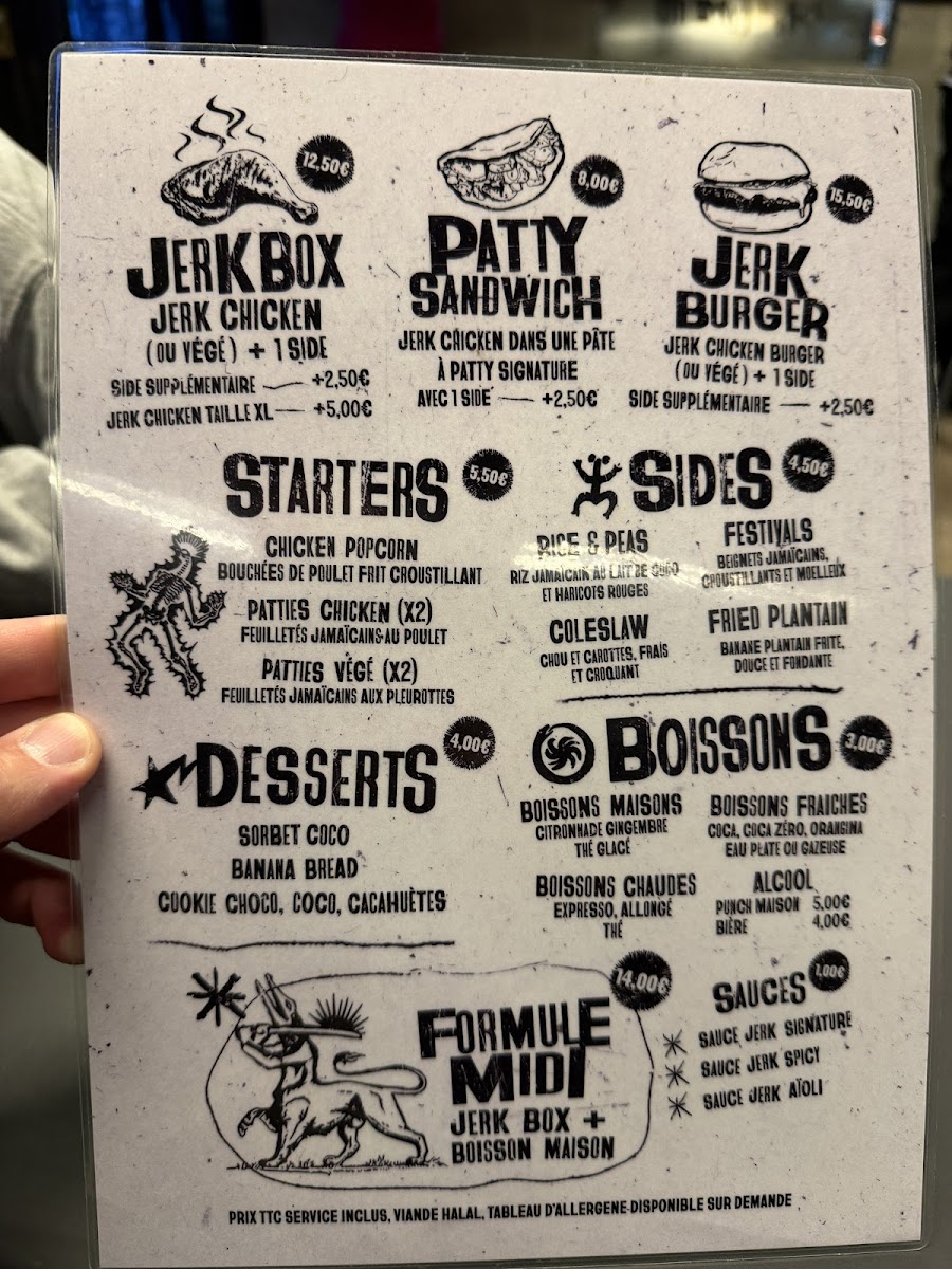 Oh My Jerk! Photo Menu 3
