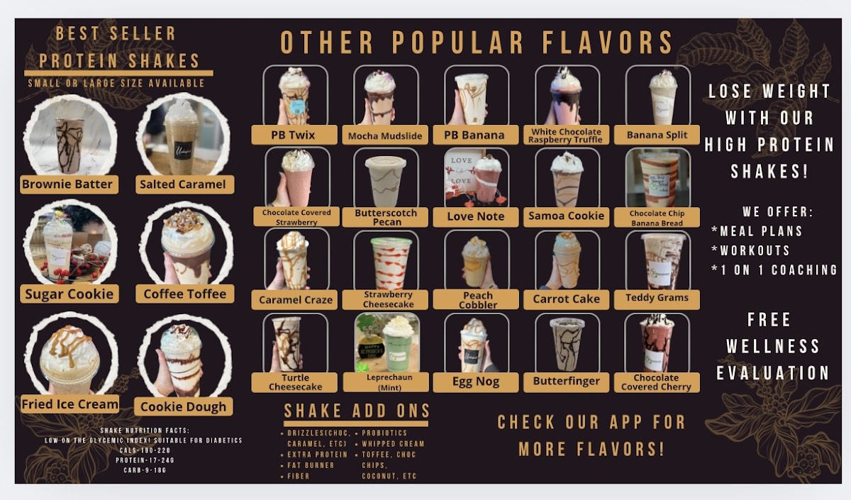 Unleashed Nutrition Photo Menu 4