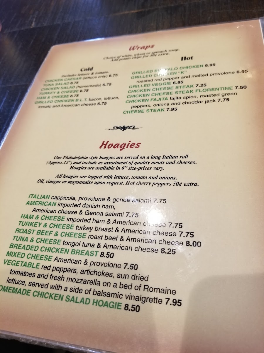 Meglio Pizzeria Photo Menu 10