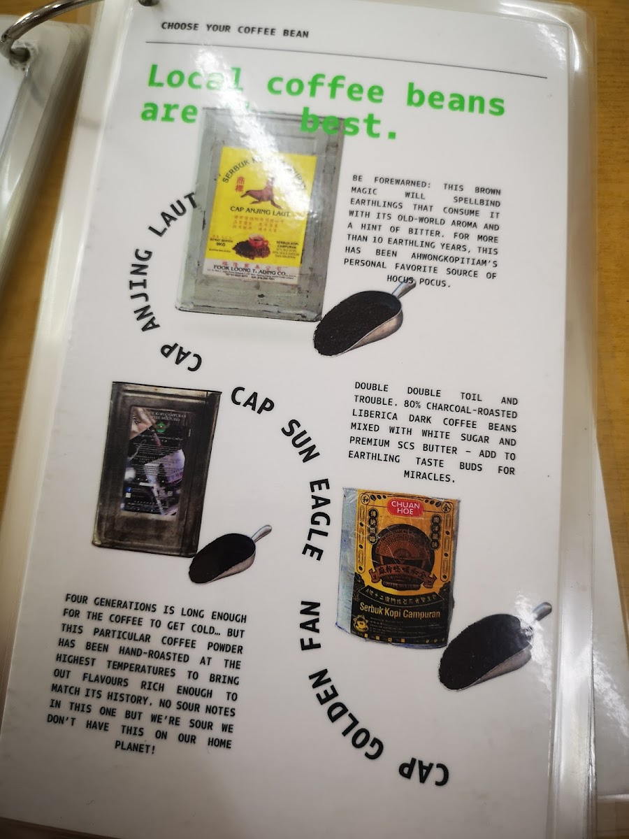 Ah Wong Kopitiam Photo Menu 9