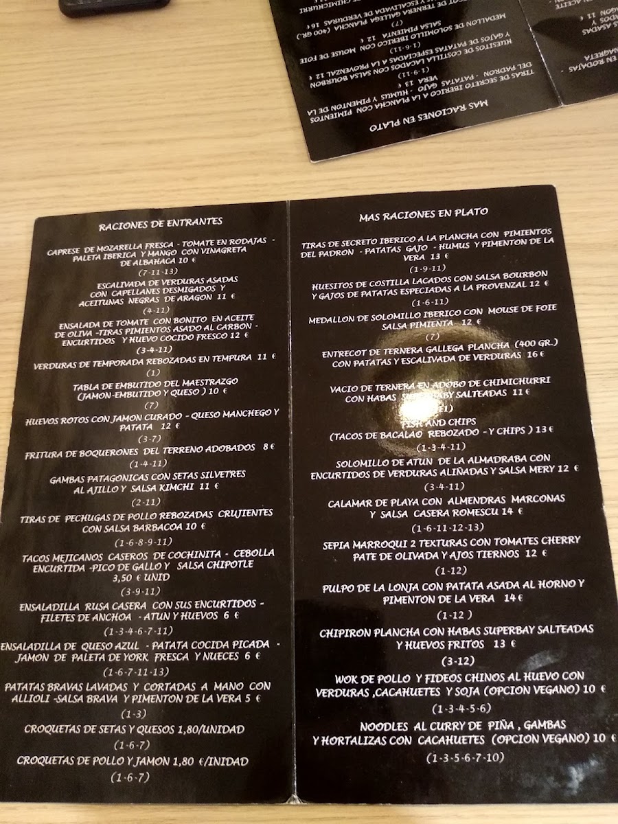Restaurante Café Cinema Photo Menu 6