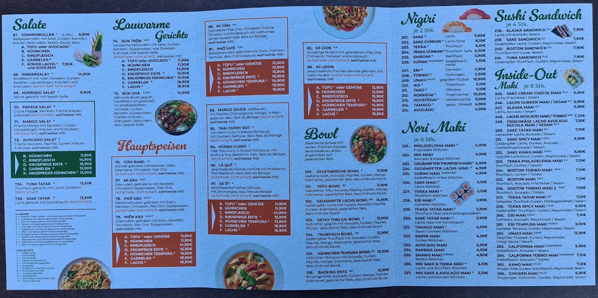 H&H Asia Bistro Photo Menu 1