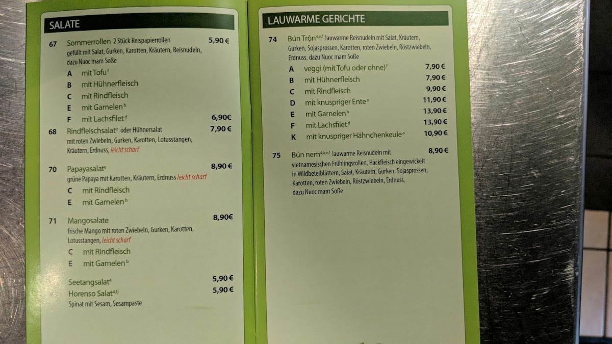 H&H Asia Bistro Photo Menu 6