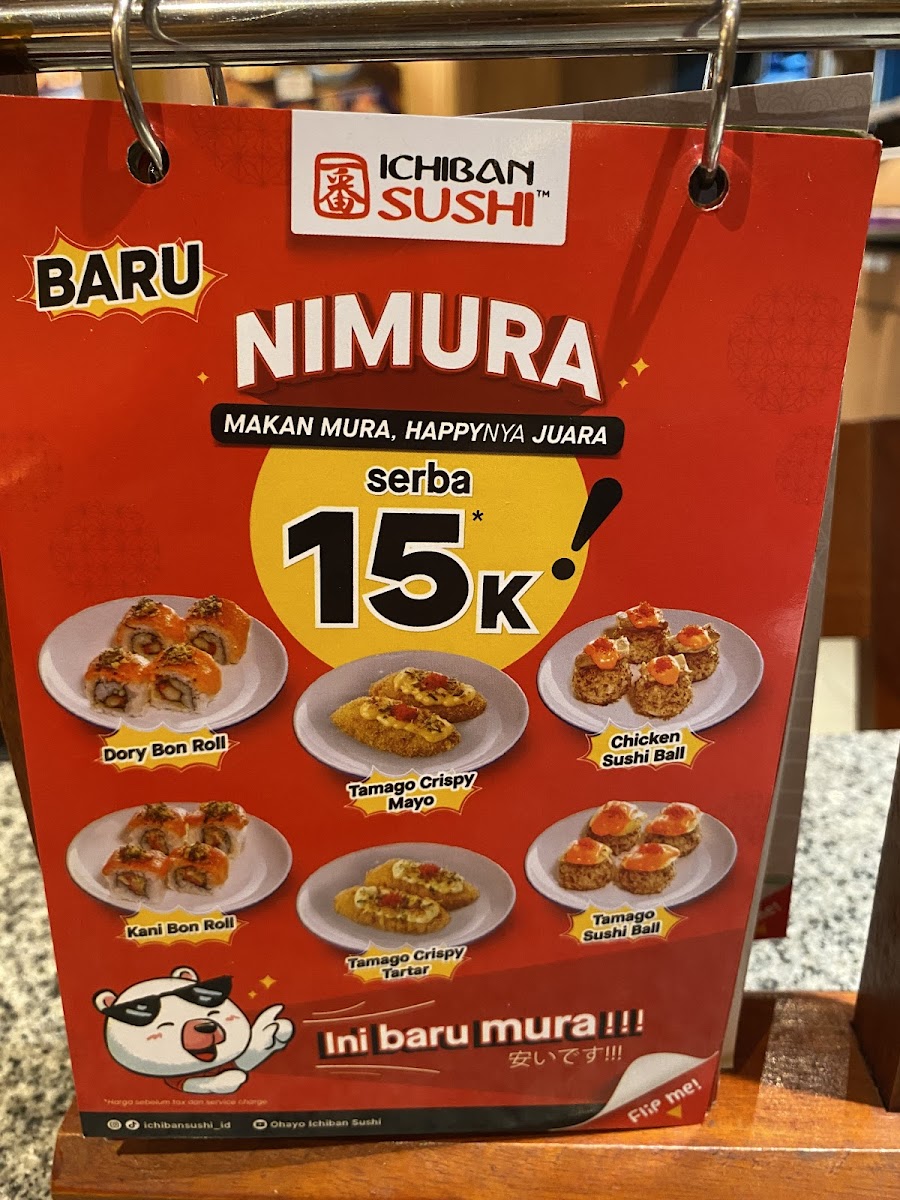 Ichiban Sushi - Green Sedayu Mall Photo Menu 2