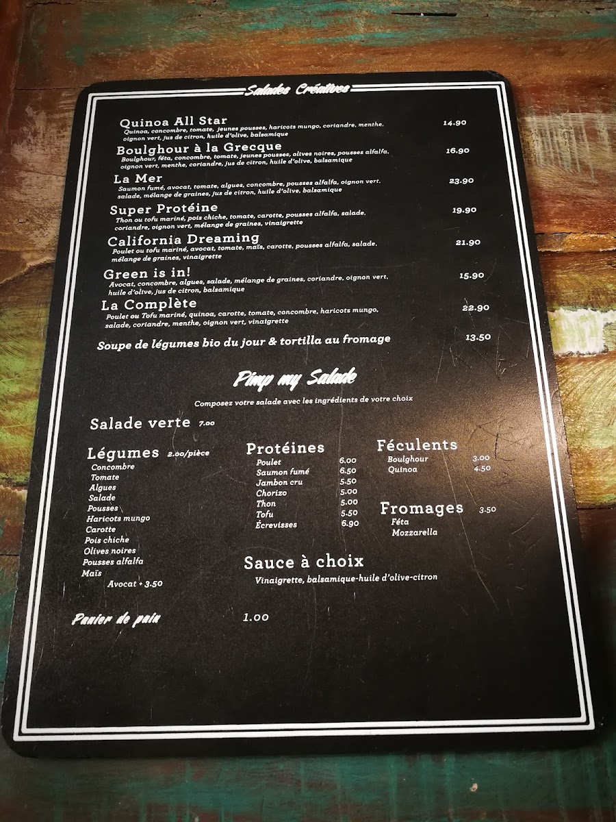 La Luncheonette Photo Menu 1
