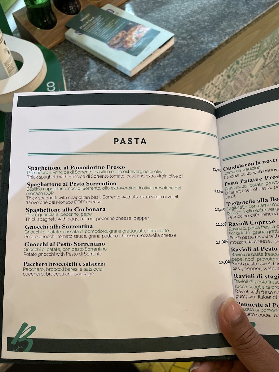 Basilico Italia Photo Menu 1