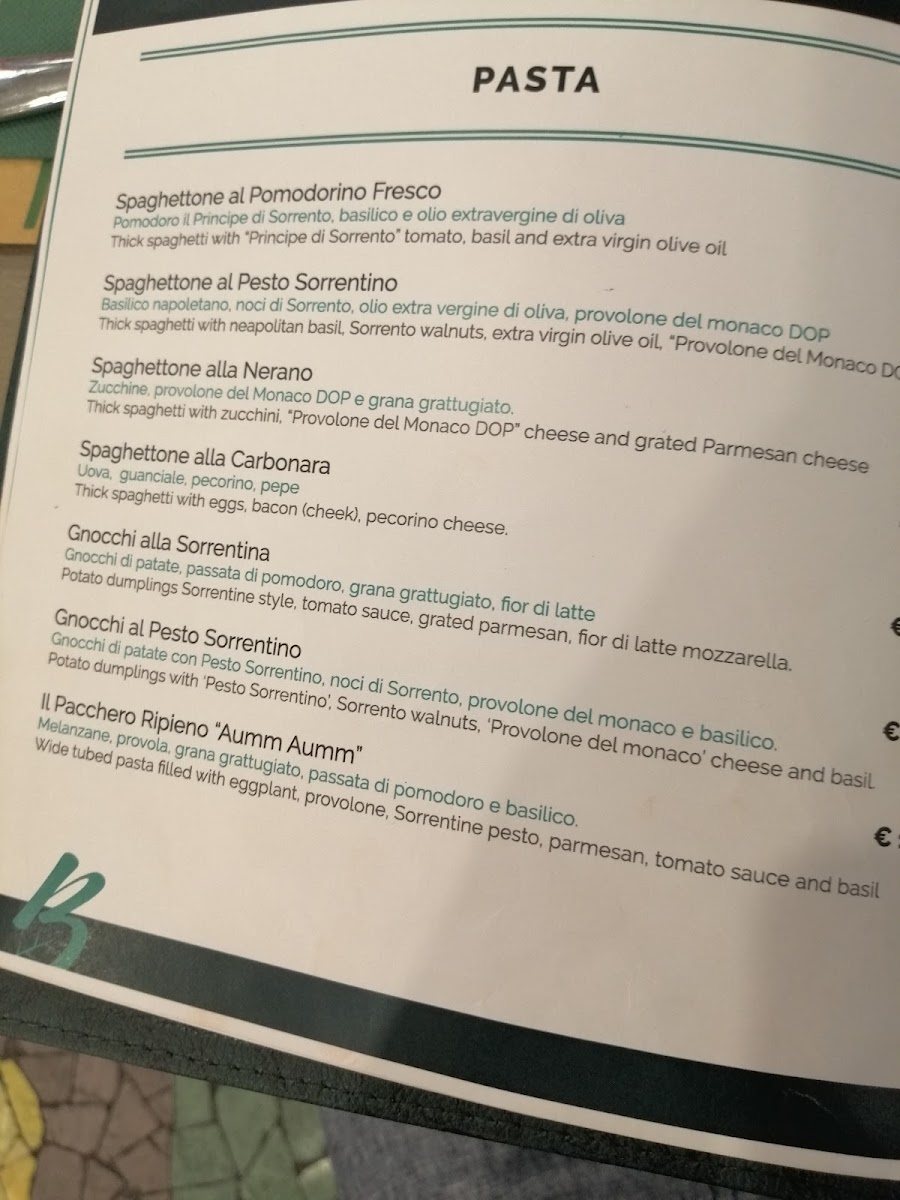 Basilico Italia Photo Menu 5