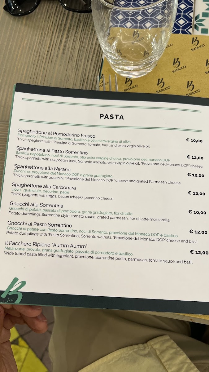 Basilico Italia Photo Menu 9