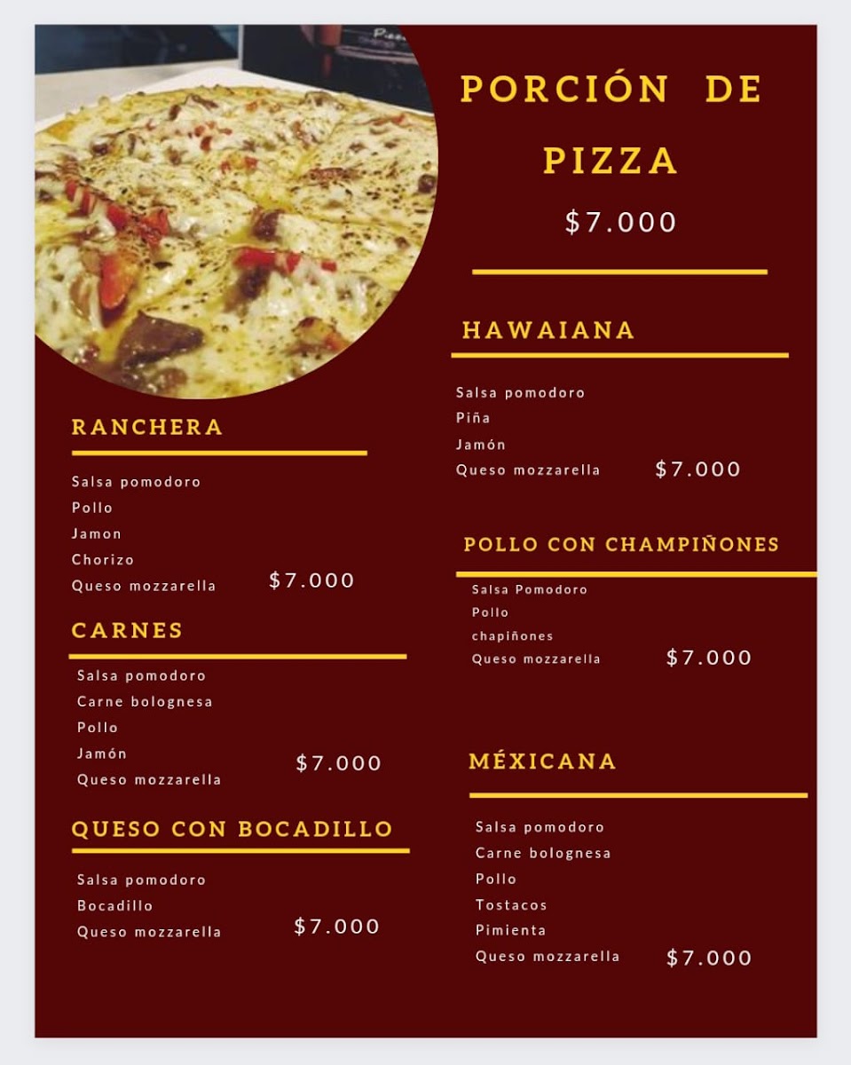 Pizzeria Alejo's Photo Menu 2