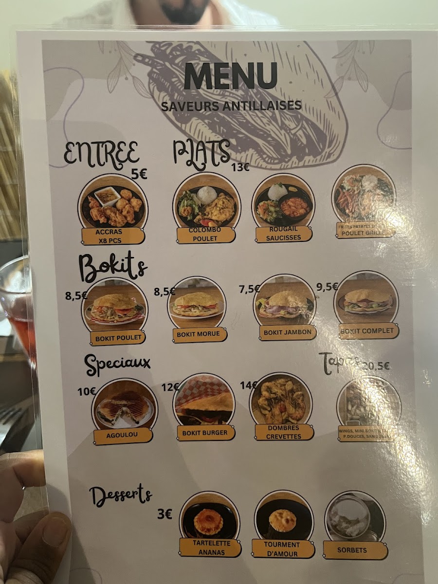 Saveurs antillaises Photo Menu 2